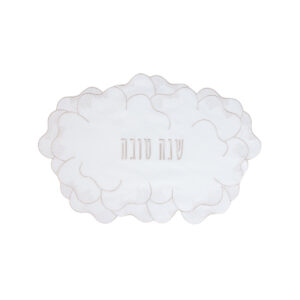 כיסוי חלה פרח שמפניה שנה טובה